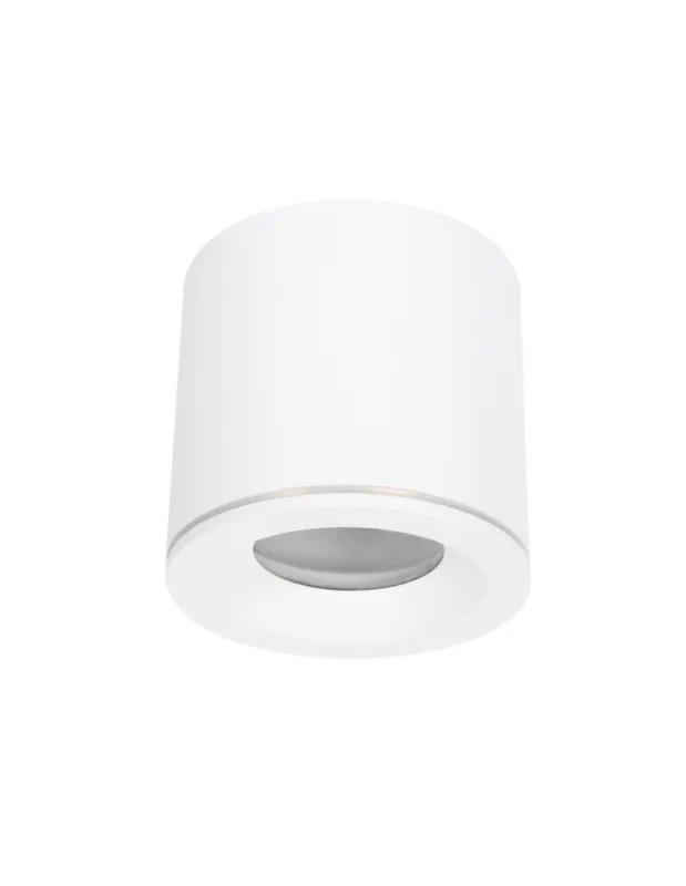 YASKR Tubka Luna 1xGU10 biała IP65 CL0103-WH Biały Nowy