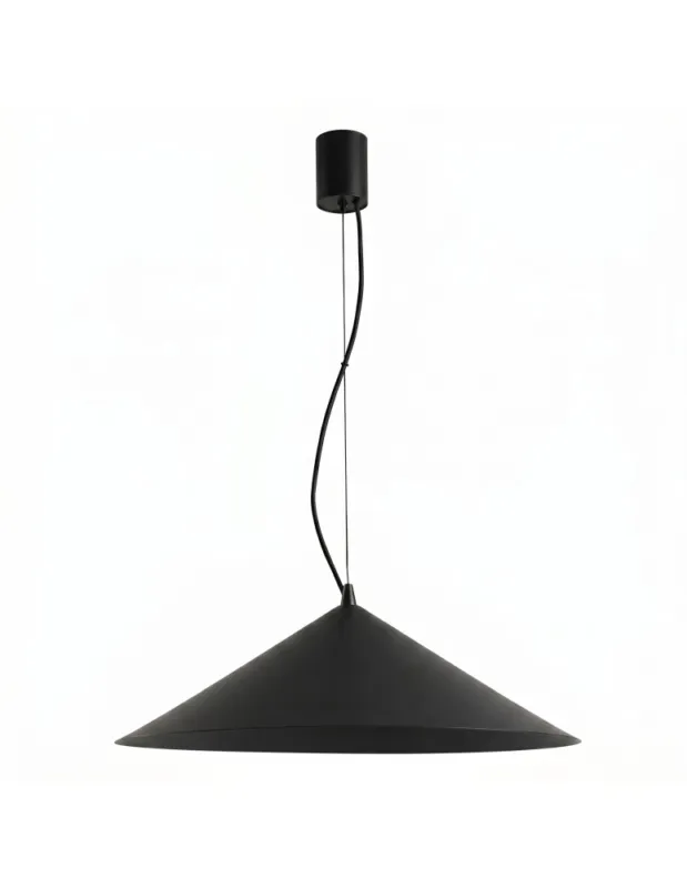 Bezpieczne zakupy Thoro Lampa wisząca FINT czarna LED 3000K TH.950