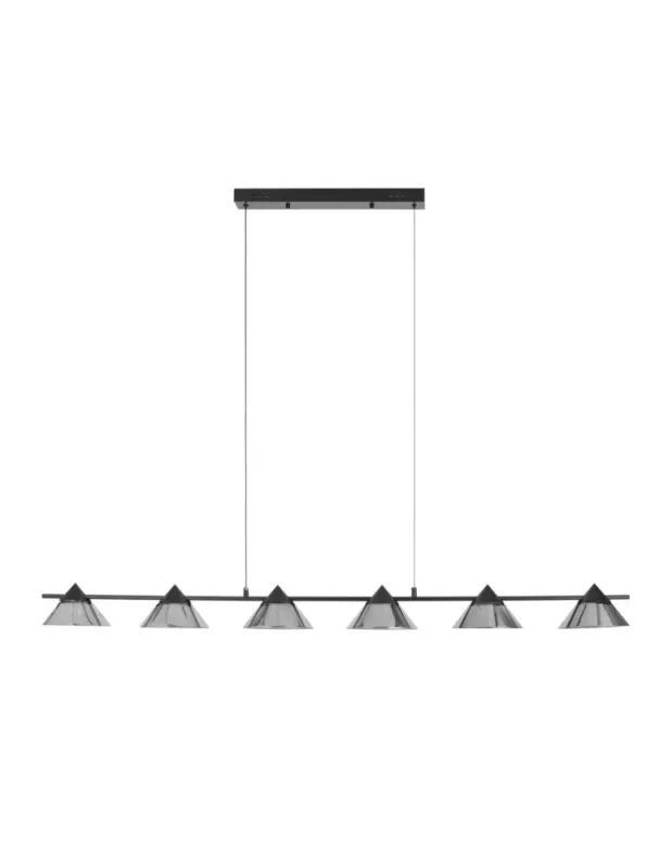 Bezpieczna płatność Step Into Design Lampa wisząca BLAKE 140 cm -czarna ST-MD1026