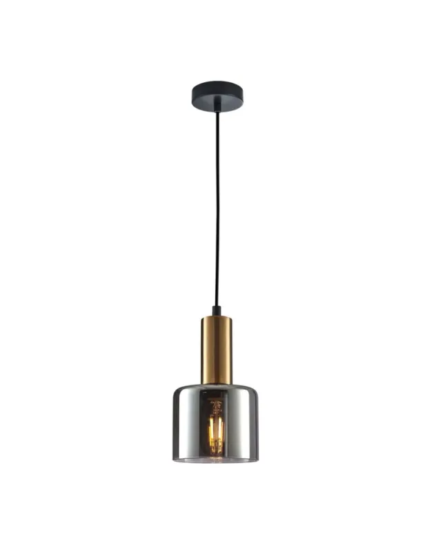 ITALUX Santia Wisząca E27 1x40W Miedziany PND-65342-1-BRO+SG kolory-swiatla.pl Nie przegap