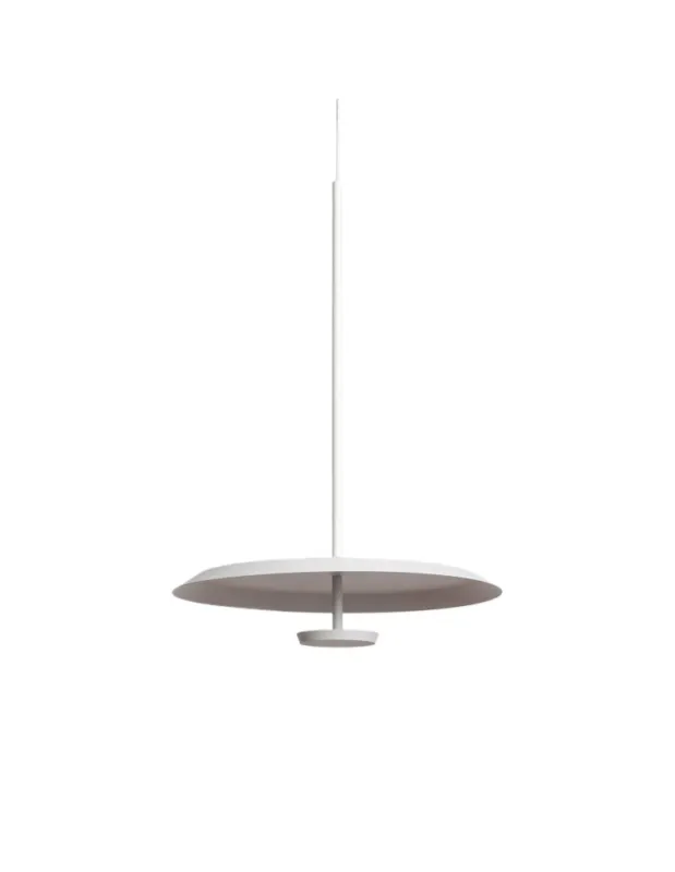 Wyjątkowa oferta Abruzzo Lampa Wisząca okrągła Biała Ø40cm 10W Rotonde ABR-LWO-RTO-10W-B