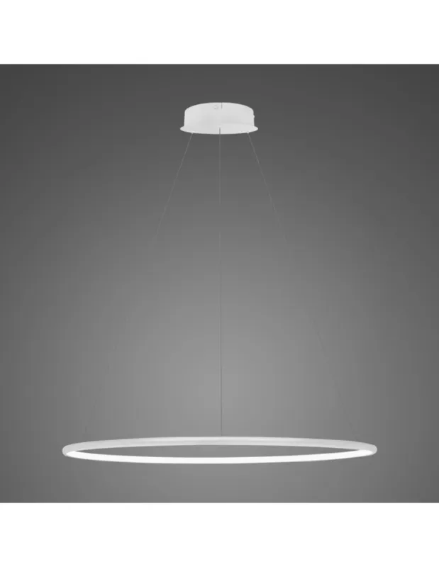 Wybór klientów Altavola Design Lampa wisząca Ledowe Okręgi No.1 Φ80 cm in 4k biała