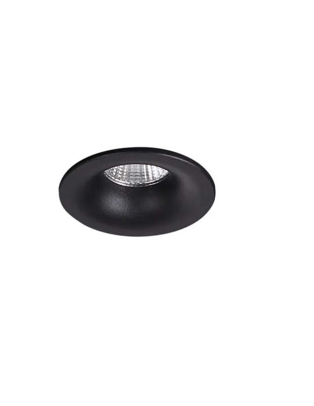 Maxlight Oprawa Wpustowa Max Yuca Fixed Black 3W H0103 Zniżka
