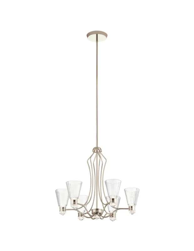Zniżka Quintiesse Żyrandol LED Kayva IP44 Elstead Lighting QN-KAYVA13-PN