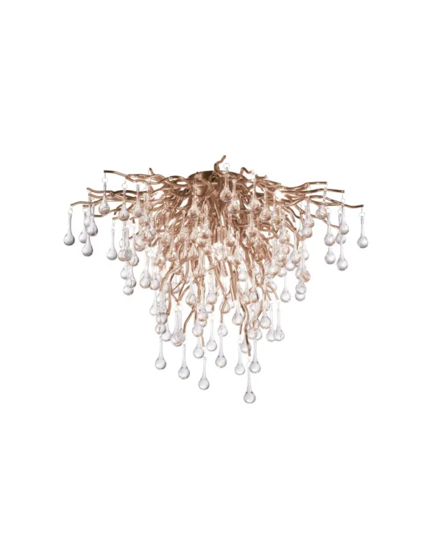 Tylko do końca tygodnia Paul Neuhaus Icicle Lampa Sufitowa Stary Mosiądz 8091-11 kolory-swiatla.pl
