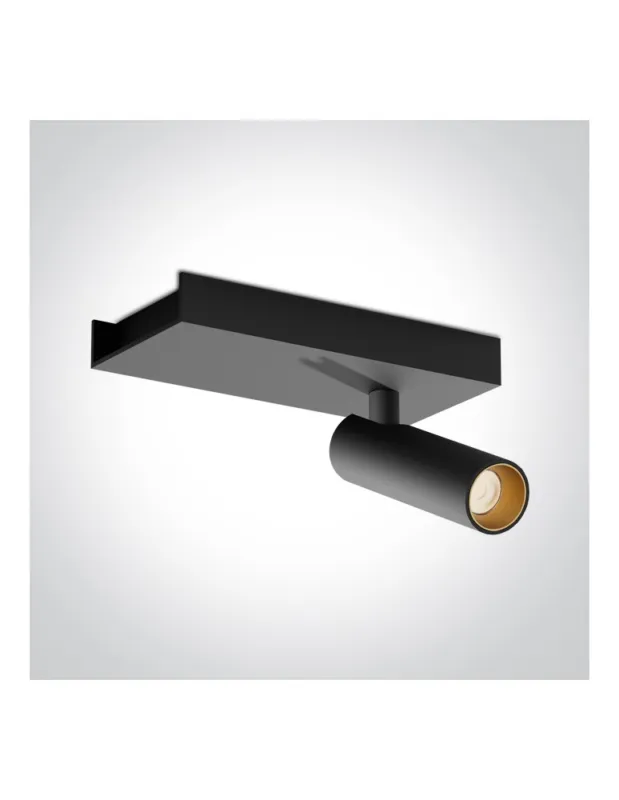 Sprawdź teraz One Light ALBI A sufitowa 5W 3000K czarny 65004A/B/W