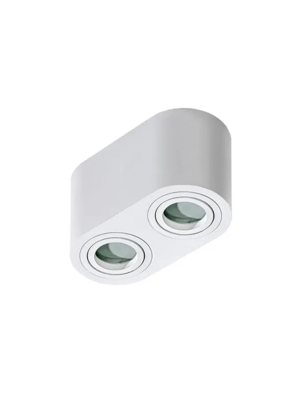 Azzardo BRANT 2 WHITE 2xGU10 Natynkowa Biały AZ2820 kolory-swiatla.pl Wyjątkowa oferta