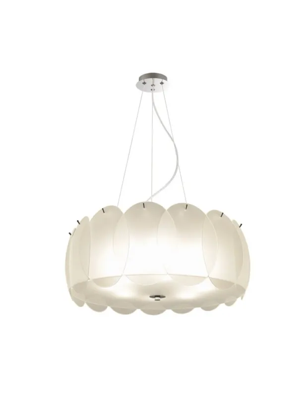 Tani ITALUX Esseo Wisząca E27 8x60W Biały MA04143C-008-01 kolory-swiatla.pl