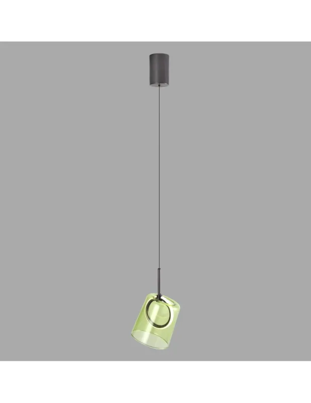 Bestseller ZULA LAMPA WISZĄCA BRĄZOWY/ZIELONY