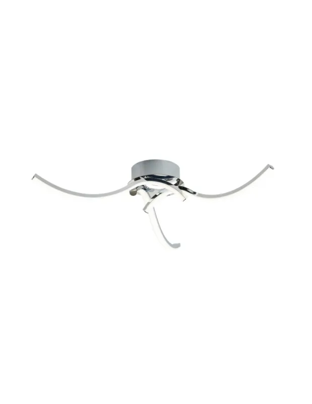 Zuma Line Focus Lampa Sufitowa z Przełącznikiem Barwy Światła 3000K/4000K/6000K Chrom 20023-3Cch kolory-swiatla.pl Szybka wysyłka