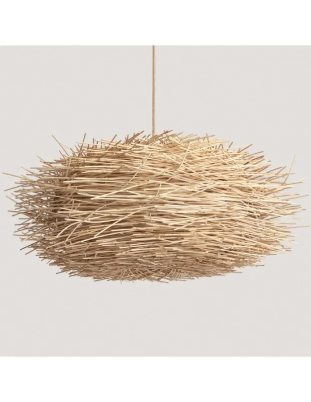 Abruzzo Lampa Wisząca Boho z Rattanu Ø50cm Amore M 50cm IP20 ABR-NLW31M-BH-E27 Ekspresowa dostawa
