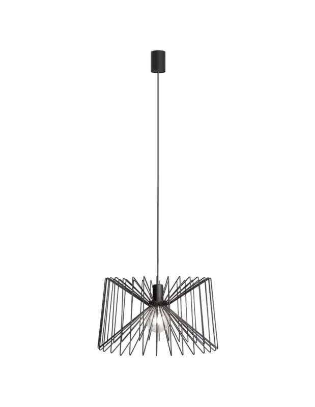 Tylko do końca tygodnia Nowodvorski NESS Sufitowa Wisząca Max moc 1x60W E27 Czarny 6768 kolory-swiatla.pl