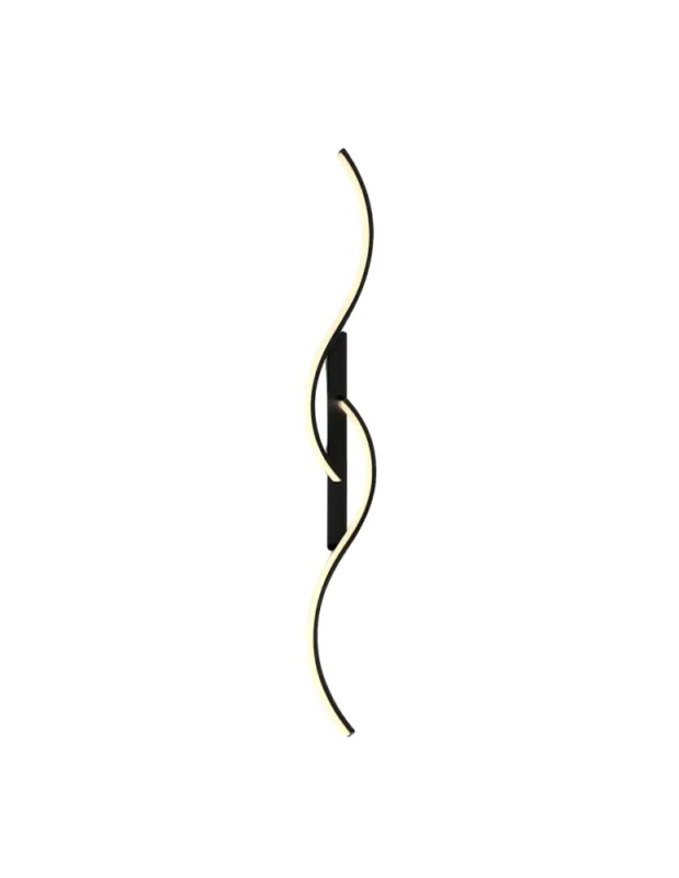 Abigali Kinkiet LED Persi 16W 60 cm czarny Oferta limitowana