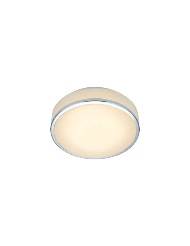 Markslojd GLOBAL 22cm Led IP44 Chrom/Biały 105959 Plafon kolory-swiatla.pl Obniżka ceny