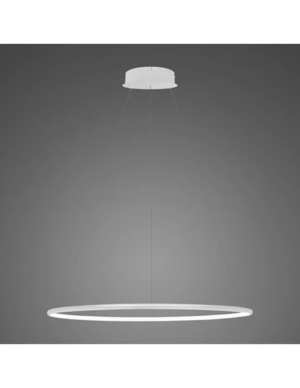 Altavola Design Lampa wisząca Ledowe Okręgi No.1 Φ60 cm in 3k biała Ekspresowa dostawa