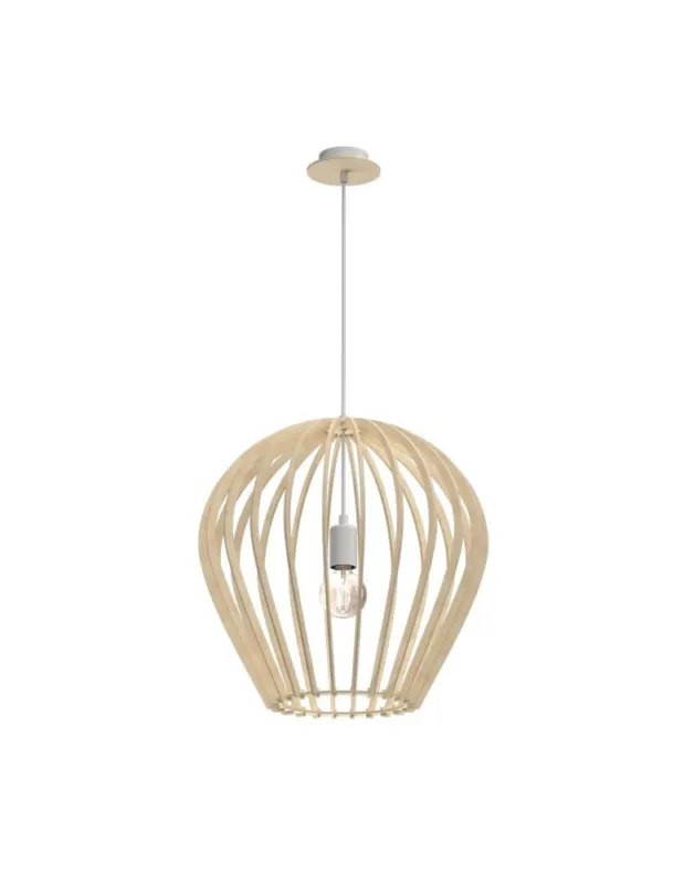 Amplex Lampa wisząca Bala - Naturalna sklejka (460 mm) 5016 Bezpieczna płatność