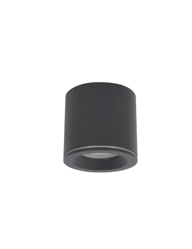YASKR Tubka Luna 1xGU10 czarna IP65 CL0103-BK Czarny Popularny