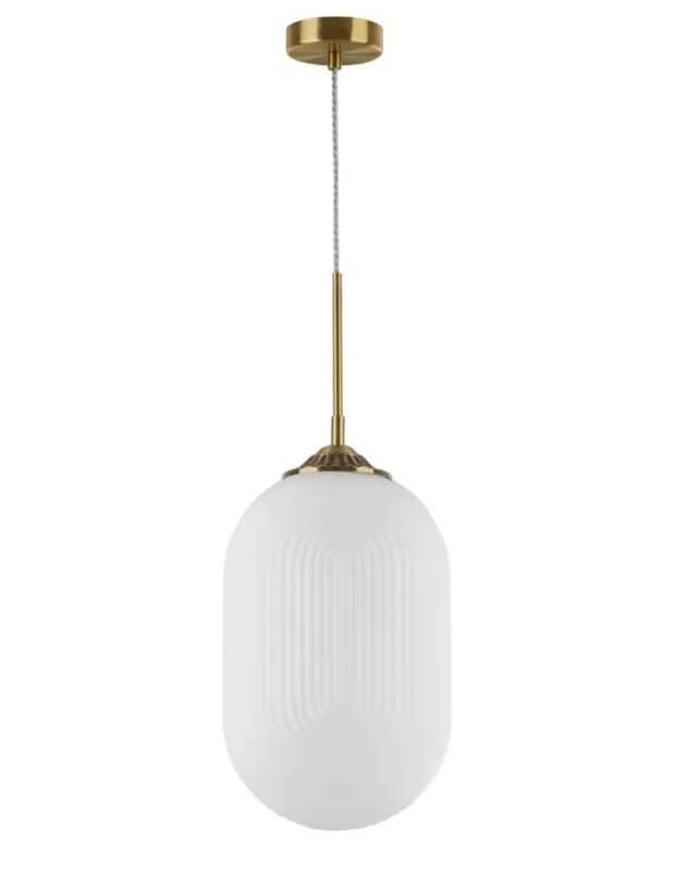 Rabat Luces Exclusivas ARJONA Wisząca 1xE27 LED biały/mosiądz LE41881