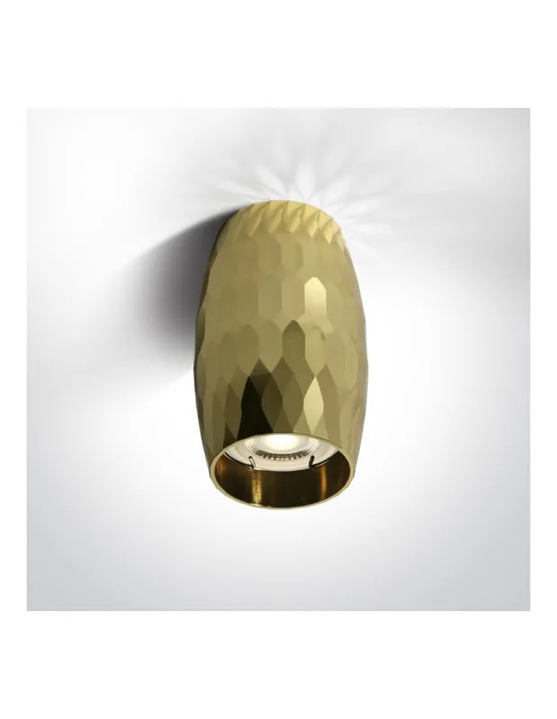Szybka wysyłka One Light Lampa sufitowa mosiężna stylowa Monolitos 12105H/BS kolory-swiatla.pl