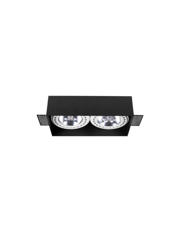 Nowodvorski MOD PLUS Spot Podtynkowa Max moc 2x75W GU10 ES111 Czarny 9403 kolory-swiatla.pl Ostatnia szansa