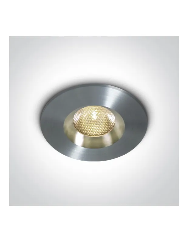 Kup online One Light NUBI wpust stały 3W 3000K aluminium IP65 10103M/AL/W