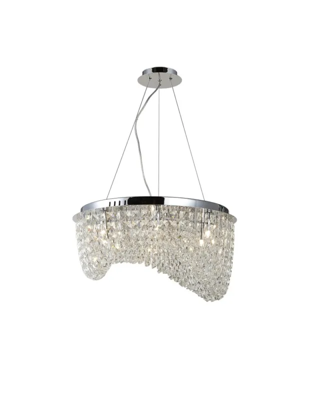 Azzardo CARMEN TOP/PENDANT 6xG9 2w1 Sufitowa lub Wisząca Przeźroczysty AZ1284 kolory-swiatla.pl Rabat