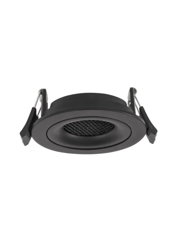 Hit cenowy Luces Exclusivas BARADERO Wpuszczana do Zabudowy 1xGU10 LED czarny mat LE61396