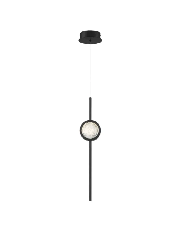 Kup teraz Quintiesse Lampa wisząca Barletta - 1 źródło światła - Matowa czerń QN-BARLETTA-1P-BK