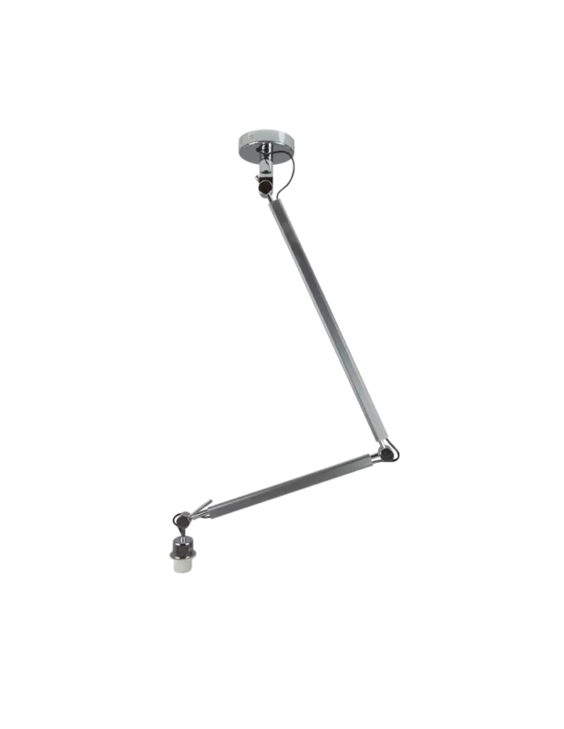 Azzardo ZYTA S WALL LAMPBODY ALU 1xE27 Ścienna/Ramię z Bazą Montażową bez Abażuru Aluminium AZ2295 kolory-swiatla.pl Kup online
