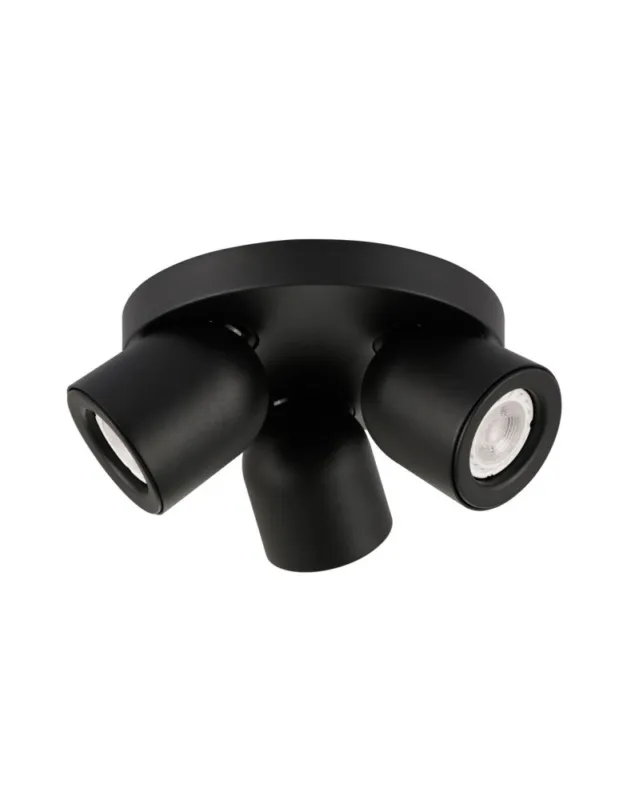 Bestseller ITALUX Nuora Reflektor GU10 3x35W Czarny SPL-2855-3C-BL kolory-swiatla.pl