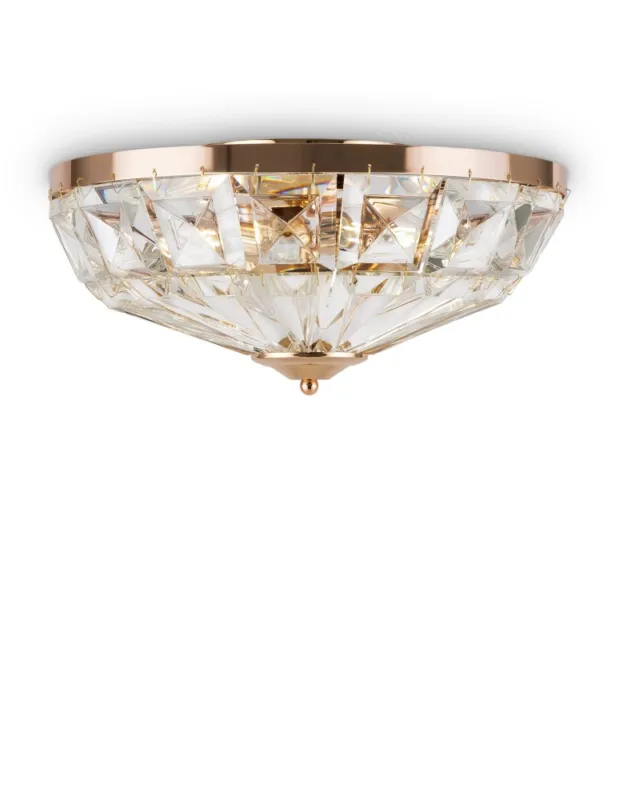 Maytoni Facet Sufitowa E14 4x60W Złoty MOD094CL-04G Hit sprzedaży