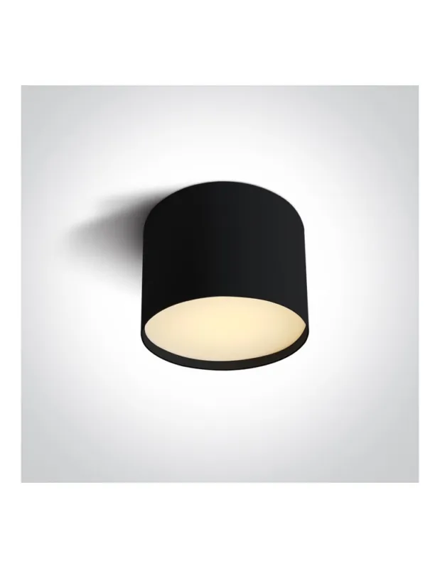 Cena promocyjna One Light NIKO sufitowa 9W 3000K-4000K-5000K czarny 12109M/B/V