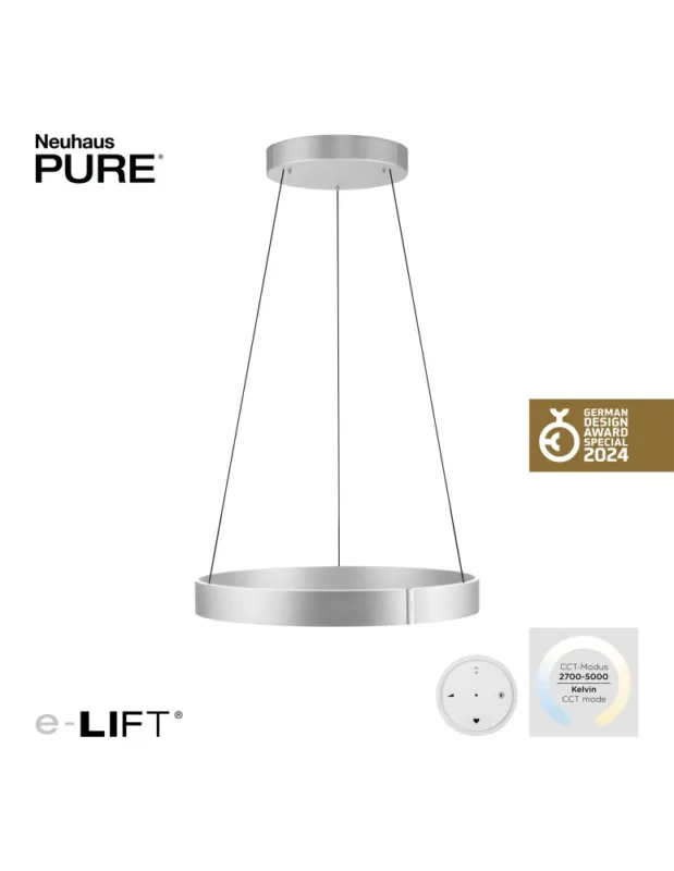 PURE E-CLIPSE LAMPA WISZĄCA ALUMINIUM Szybka wysyłka