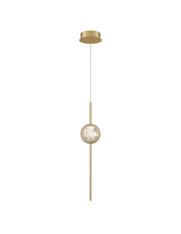 Quintiesse Lampa wisząca Barletta - 1 źródło światła - Szczotkowane złoto QN-BARLETTA-1P-BG Zamów dziś