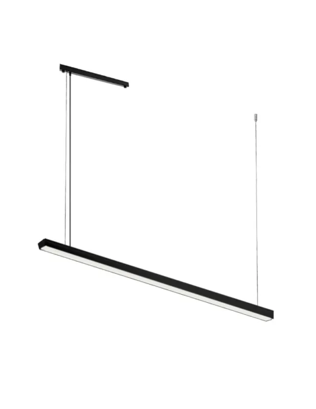 Shilo Lampa wisząca Hiate Line - Czarna (1500 mm) 3000K 1852 Oferta czasowa