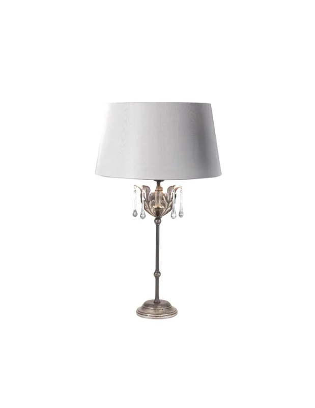 Super okazja Elstead Lighting Interior Stołowa AMARILLI 1x60W E27 AML/TL BLK/SIL kolory-swiatla.pl