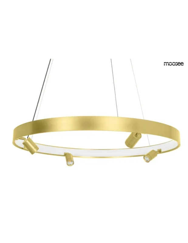 MOOSEE lampa wisząca CIRCLE SPOT 74 GOLD złota (MSE010100160) Najlepsza cena
