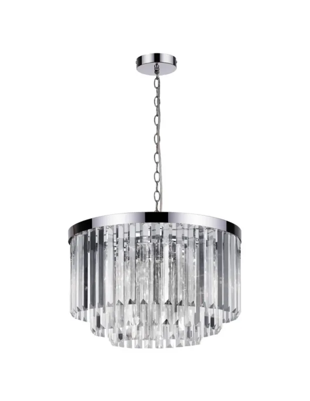 Promocja Light Prestige Vetro wisząca E14 transparentny LP-2910/5P kolory-swiatla.pl