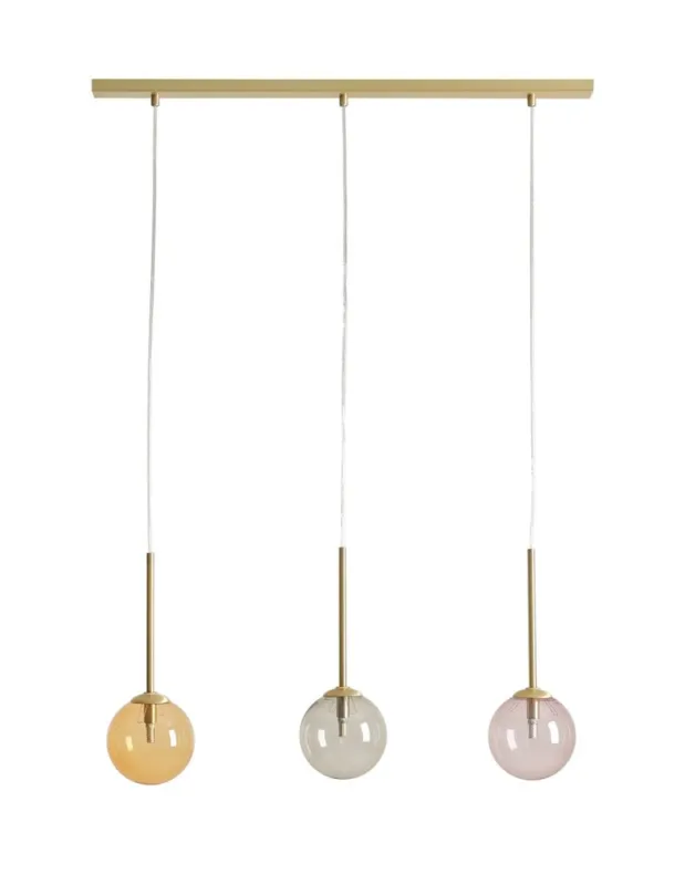 Aldex Lampa Wisząca BOSSO 3 MULTICOLOUR 3 x max 5W LED (1119E_40) Zniżka