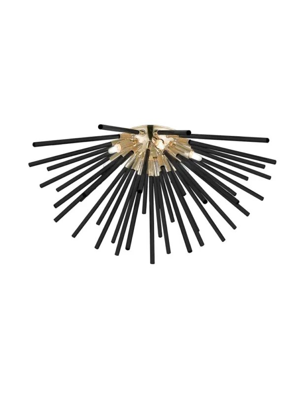 Zuma Line Urchin Lampa Sufitowa Francuski Złoto / Czarny C0491-06B-F7Bc kolory-swiatla.pl Kup online
