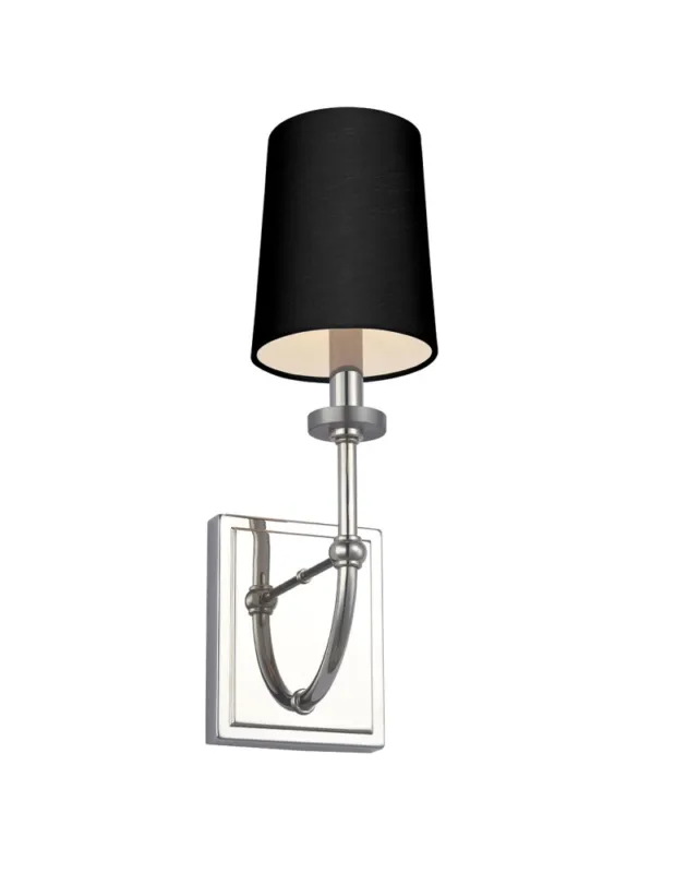 Quintiesse Kinkiet Felixstowe - 1 źródło światła - Czarny abażur IP44 Elstead Lighting QN-FELIXSTOWE1-A Nowość
