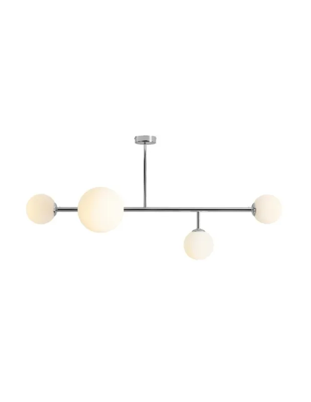 Aldex PLAFON DIONE 4 CHROME 3 x max 10W LED / 1 x max 15W LED (1092PL_L4) Bestseller