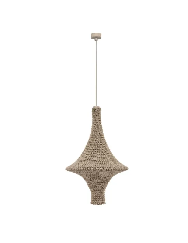 Obniżka ceny Shilo Lampa wisząca Alda M - Beżowa (420 mm) 5118
