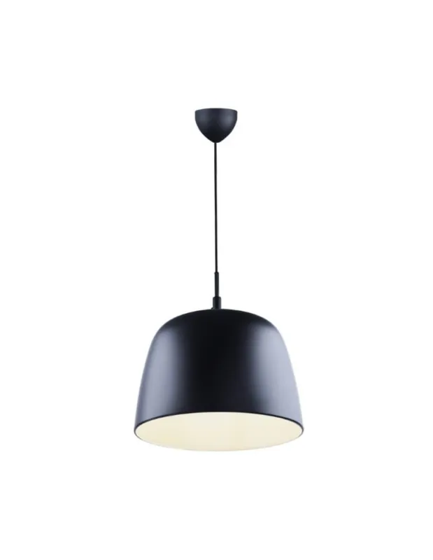 Rabat DFTP by NORDLUX Lampa wisząca NORBI 1xE27 60W Metal Czarny