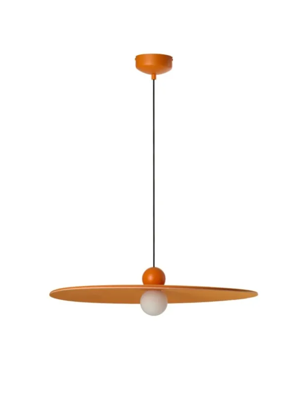 Azzardo FREYA ORANGE Pomarańczowy 1xLED Wisząca Filcowa Kapelusz AZ5906 Oferta limitowana