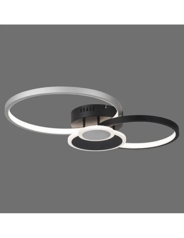 PAPILON LAMPA SUFITOWA CZARNY/ALUMINIUM Oferta limitowana
