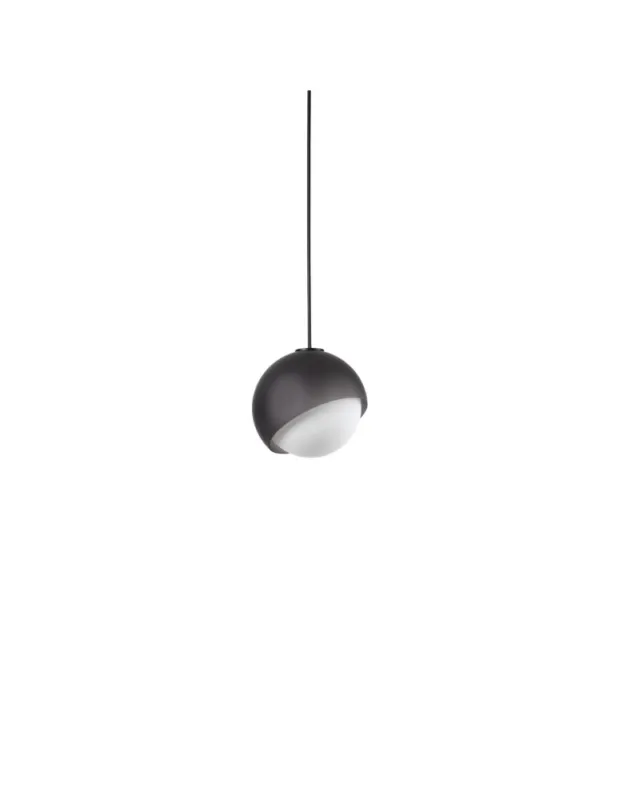 Ideal Lux Lampa Wisząca BLOOM SP1 D17 NERO Czarny 366654 Super okazja