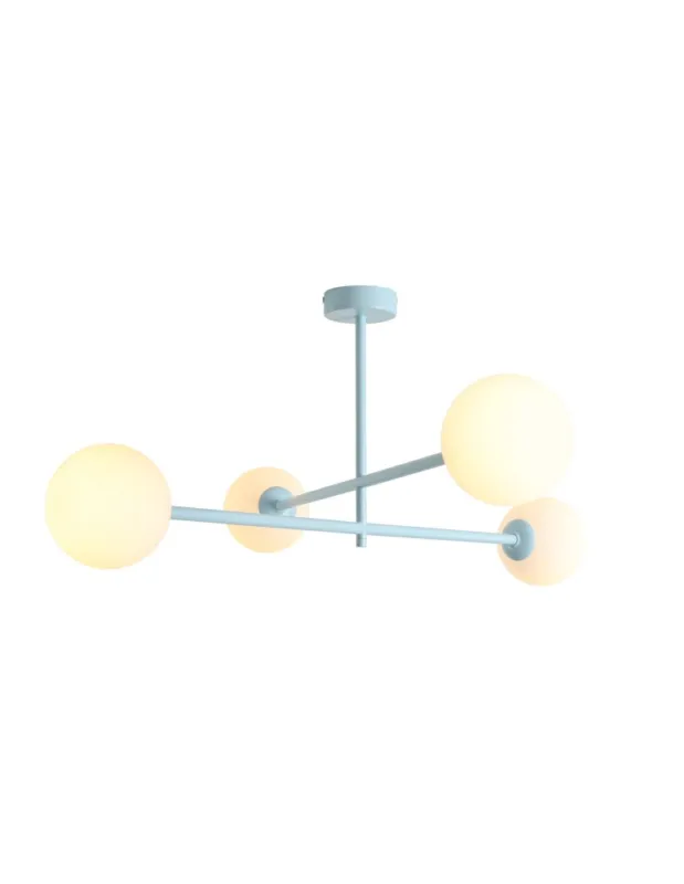 Aldex PLAFON PINNE 4 BABY BLUE 4 x max 10W LED (1080PL_L29) Cena promocyjna