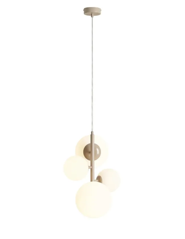 Aldex Lampa Wisząca Bloom 4 Beige 2 x max 10W LED / 2 x max 15W LED (1091L17) kolory-swiatla.pl Bestseller