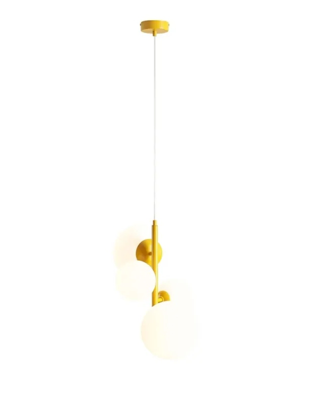 Promocja Aldex Lampa Wisząca Bloom 4 Mustard 2 x max 10W LED / 2 x max 15W LED (1091L14) kolory-swiatla.pl